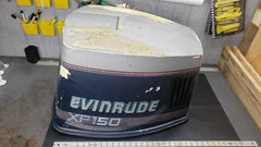 *1987-1988 Evinrude Johnson 0283086 283086 XP150 Top Cowling Cowl Cover 150HP OEM Upper Hood 0321256 321256