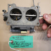 *1969 Evinrude Johnson 0383827 0383826 lower Carburetor Carb 85-115 Hp Vintage*