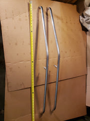 *1989' 20' Caravelle Ski Port/Starboard Set Bow Grab Hand Rails Handle Stainless 45" Pair*