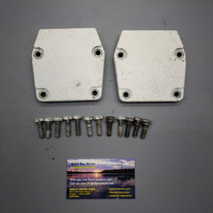 1978-2001 Johnson Evinrude 0321673 321673 Lower Mount Bracket Covers 50-75 Hp Vintage*