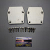 1978-2001 Johnson Evinrude 0321673 321673 Lower Mount Bracket Covers 50-75 Hp Vintage*