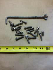 ~1979-1983 Evinrude Johnson 9.9-25 HP Bolts Screws Misc. Lot Serial # J10RLCTR Vintage Hardware